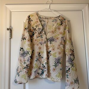 Zara • Floral Blouse
